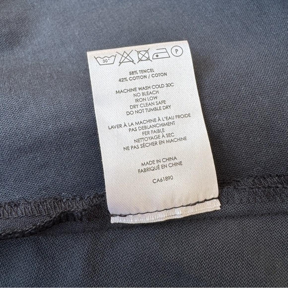 EMMA KNUDSEN • Reese Wrap Dress in Black - Picture 11 of 14